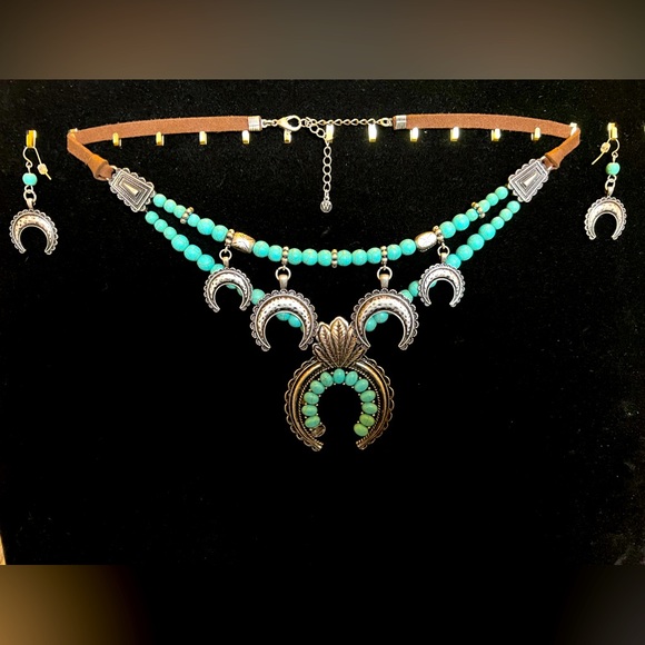 Jewelry - Southwest Style Necklace and Earrings Set